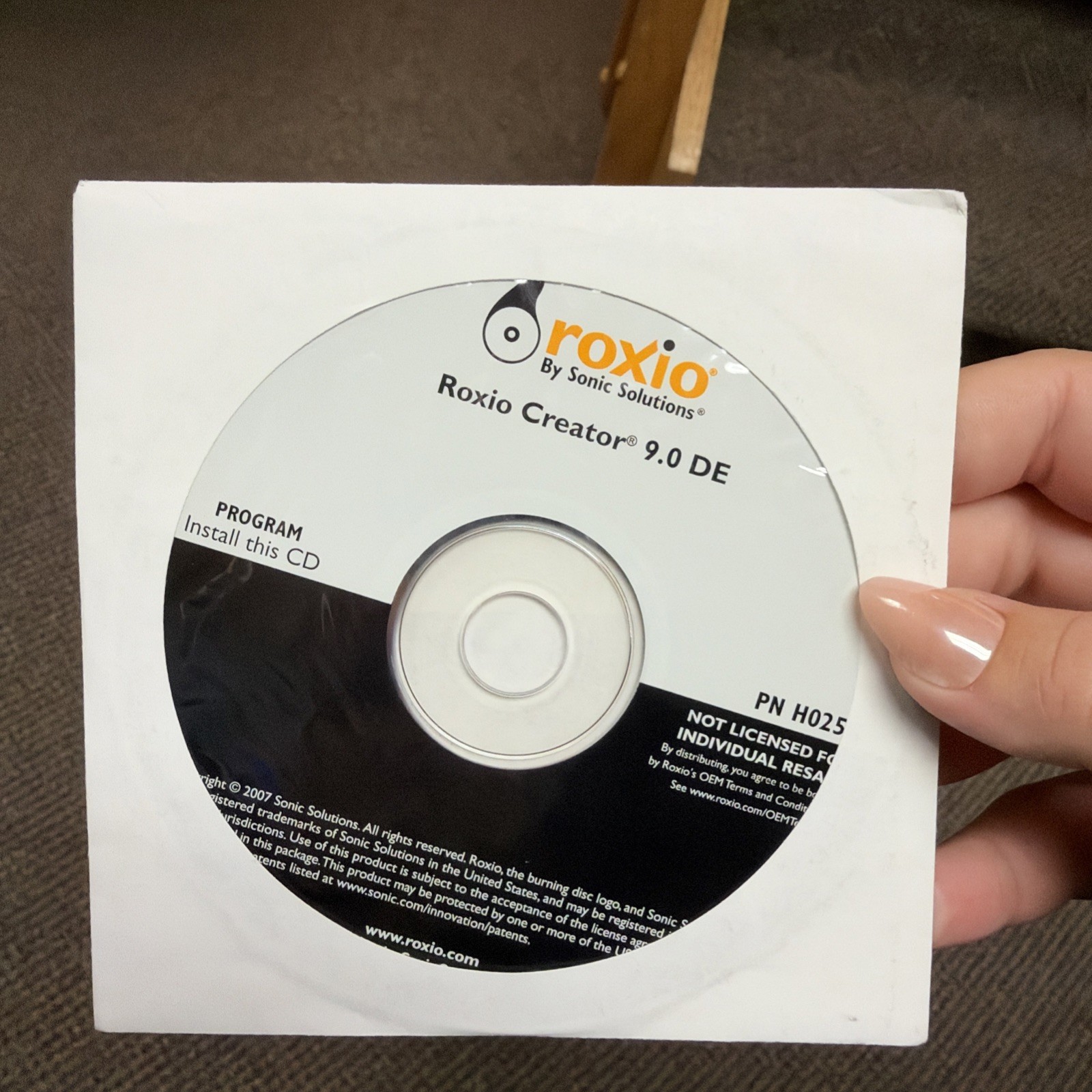 NEW Roxio Creator DE 10.2 Installation Software CD (2008) by:Sonic Solutions