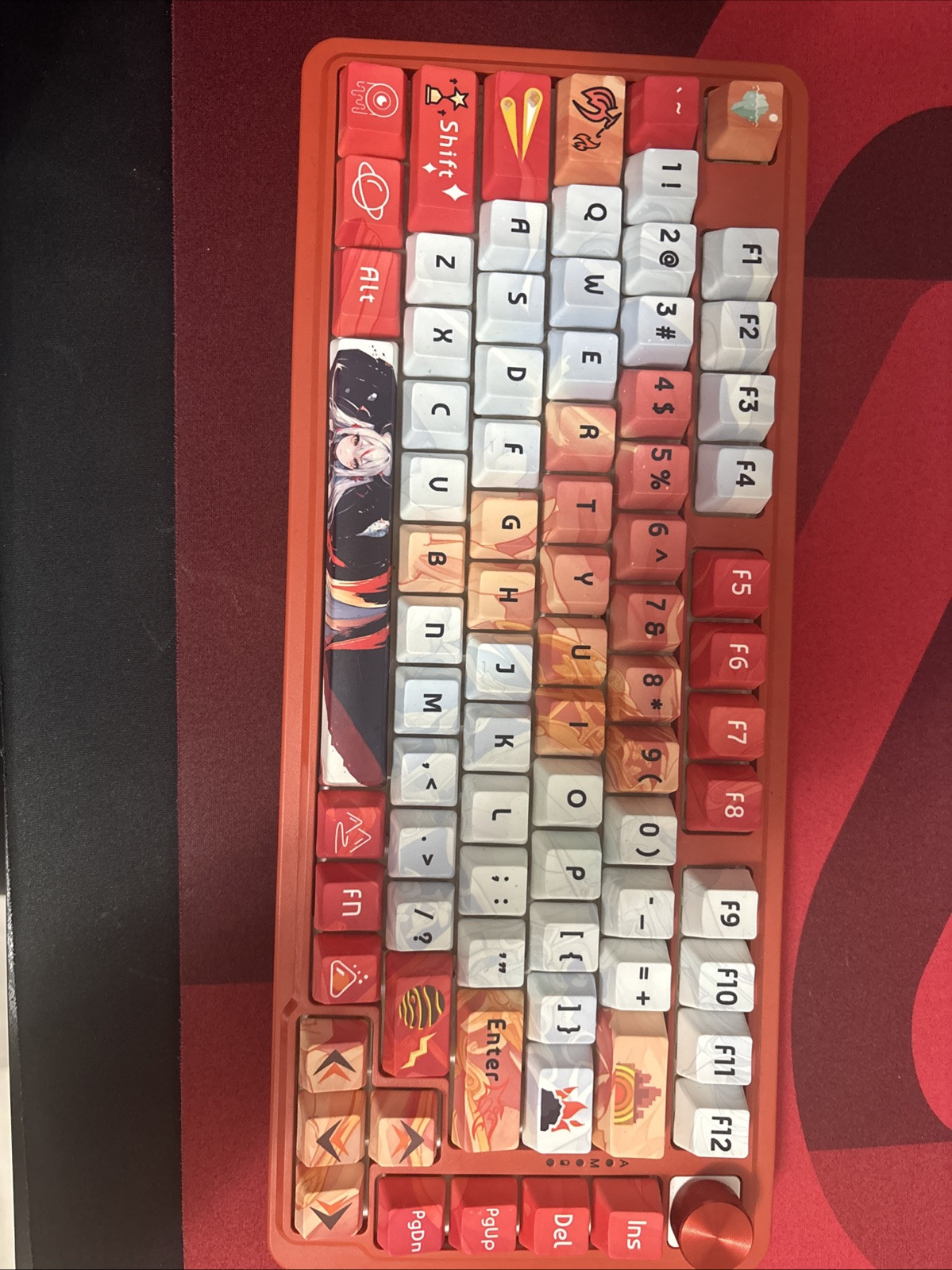 Red Dragon Keyboard,   Only Used For A Few Weeks