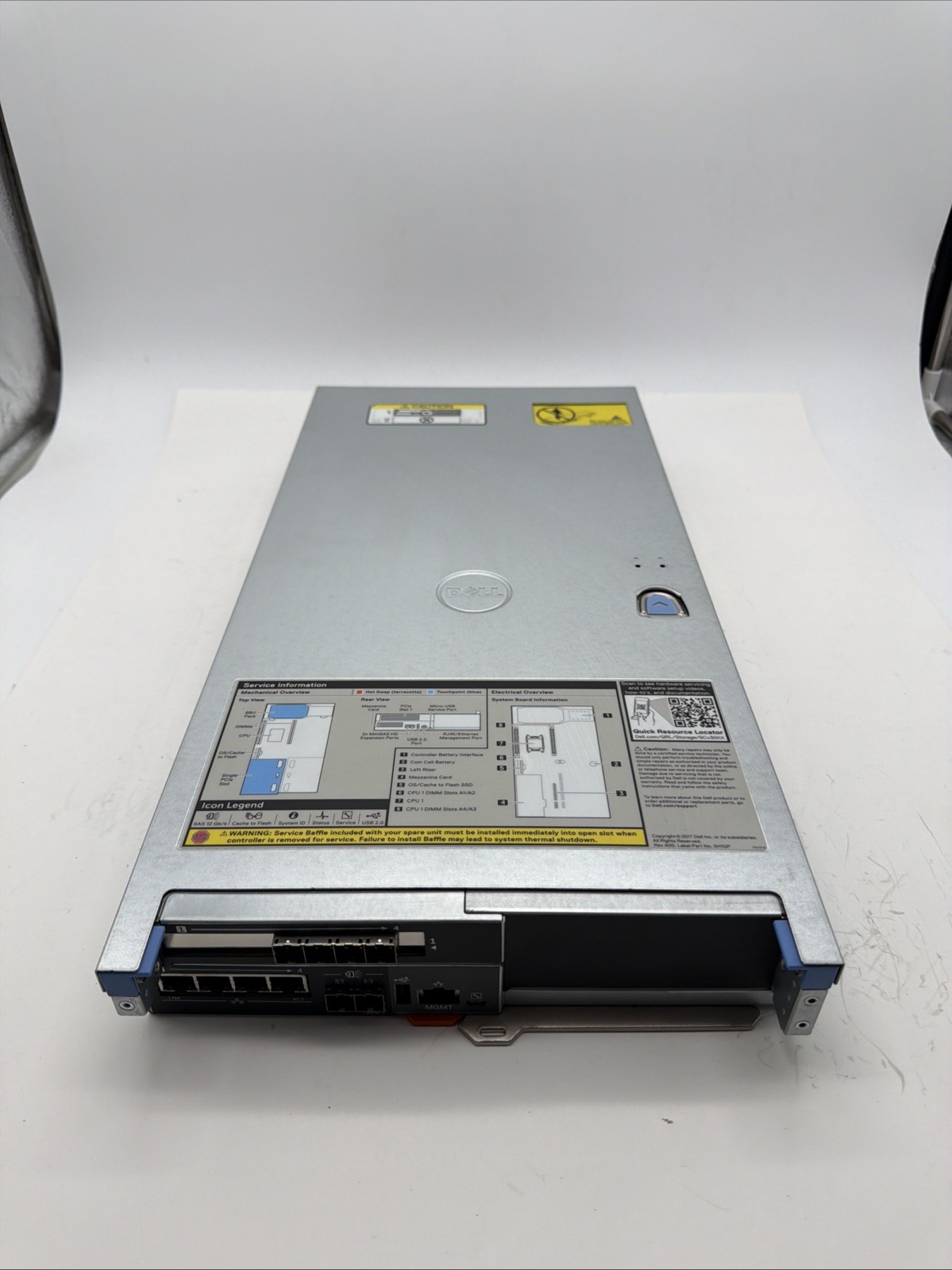 Dell E18M001 Compellent Type F FC Controller 0654Y9 w/ E5-2603v4 1.7GHz 16GB RAM