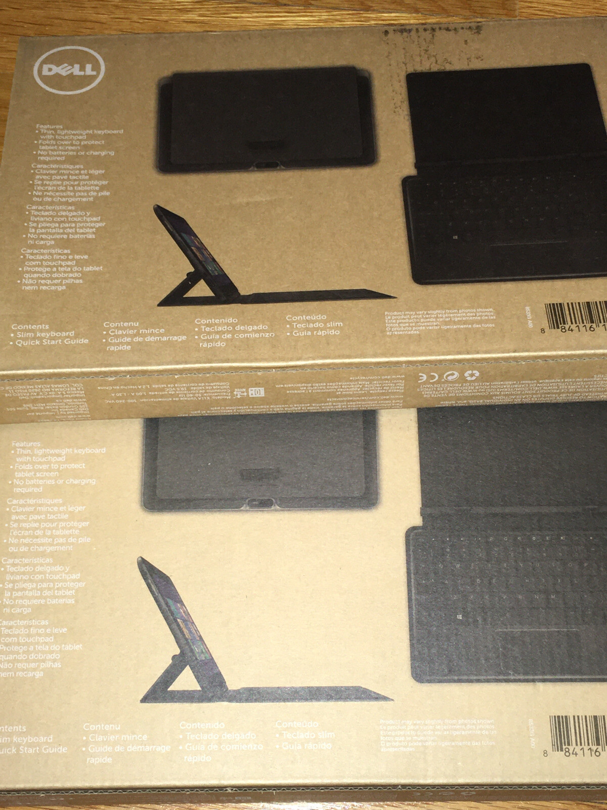 QTY2 Genuine Dell Venue 11 Pro 5130 7130 7139 7140 Slim Tablet Keyboard 0MDKRK
