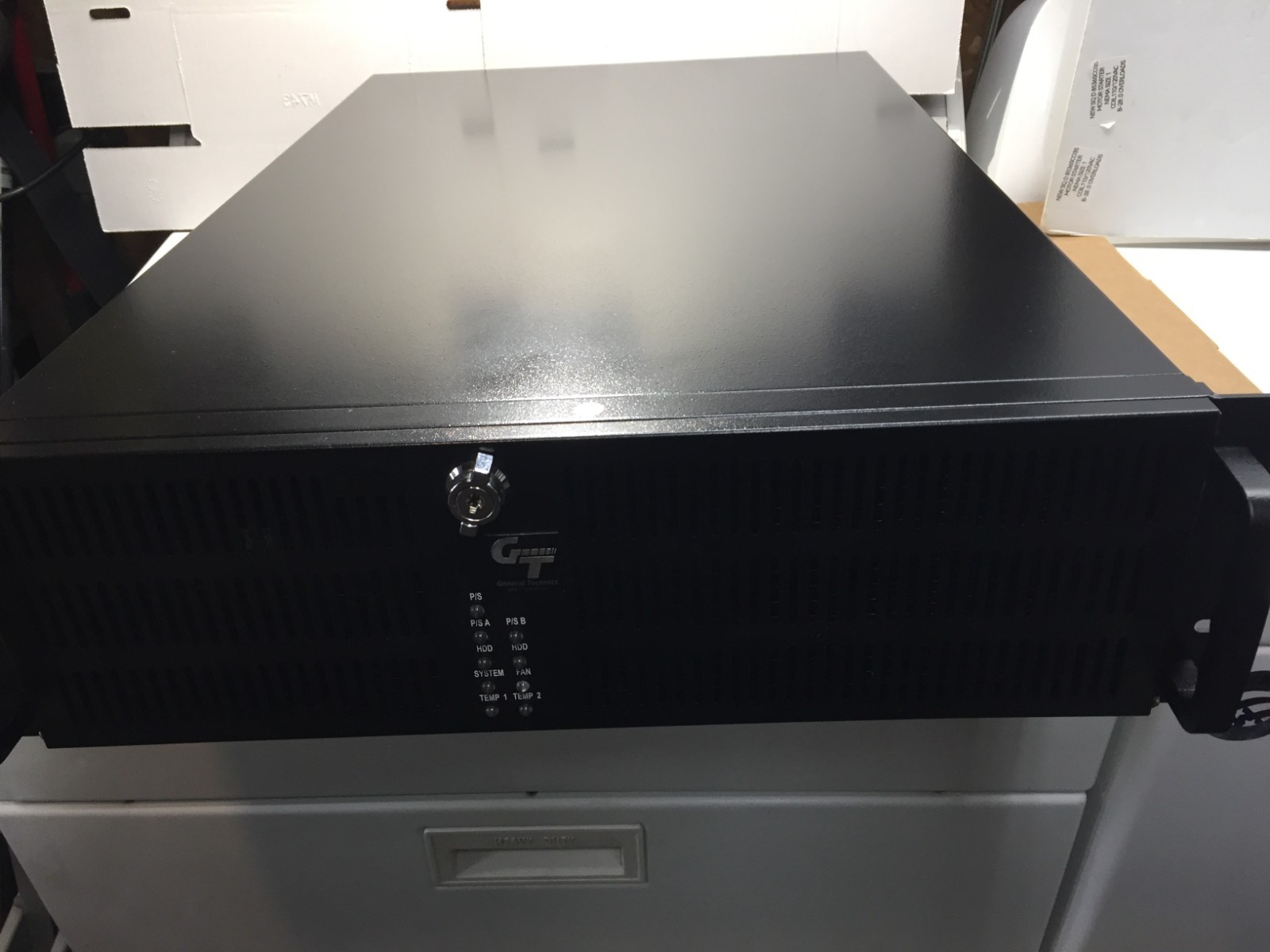 INDUSTRIAL RACK MOUNT GENERAL TECHNICS INTEL PENTIUM COMPUTER NEW