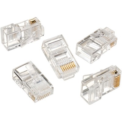 Ideal 85-346 Rj45 CAT 5e data plugs - Package Qty 25