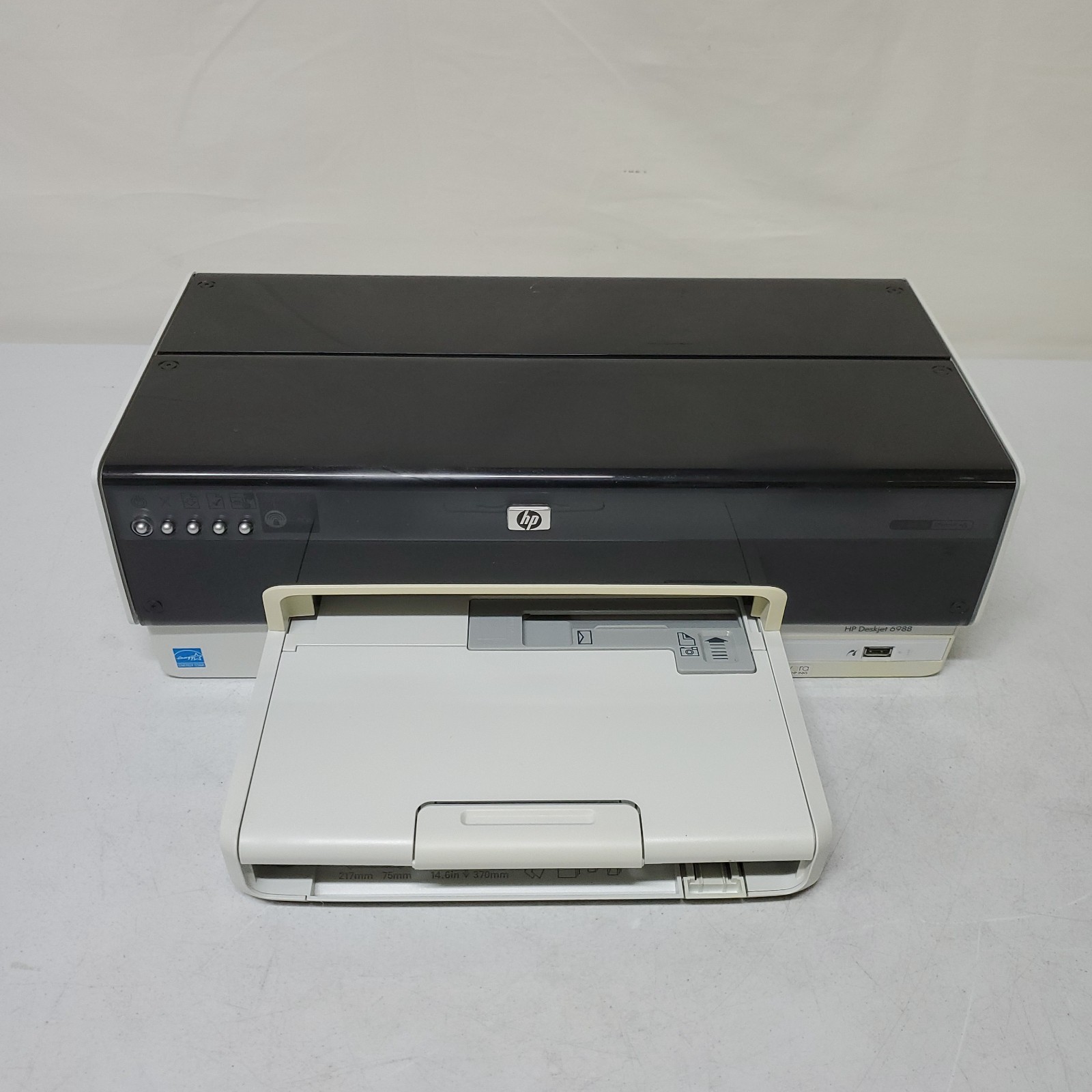 HP Deskjet 6988 Color Inkjet Printer NO INK 3.6K Pages Wi-Fi Network USB