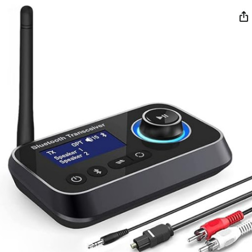 Trasmettitore Ricevitore Bluetooth 3-in-1 Adattatore Audio Bluetooth 5.3