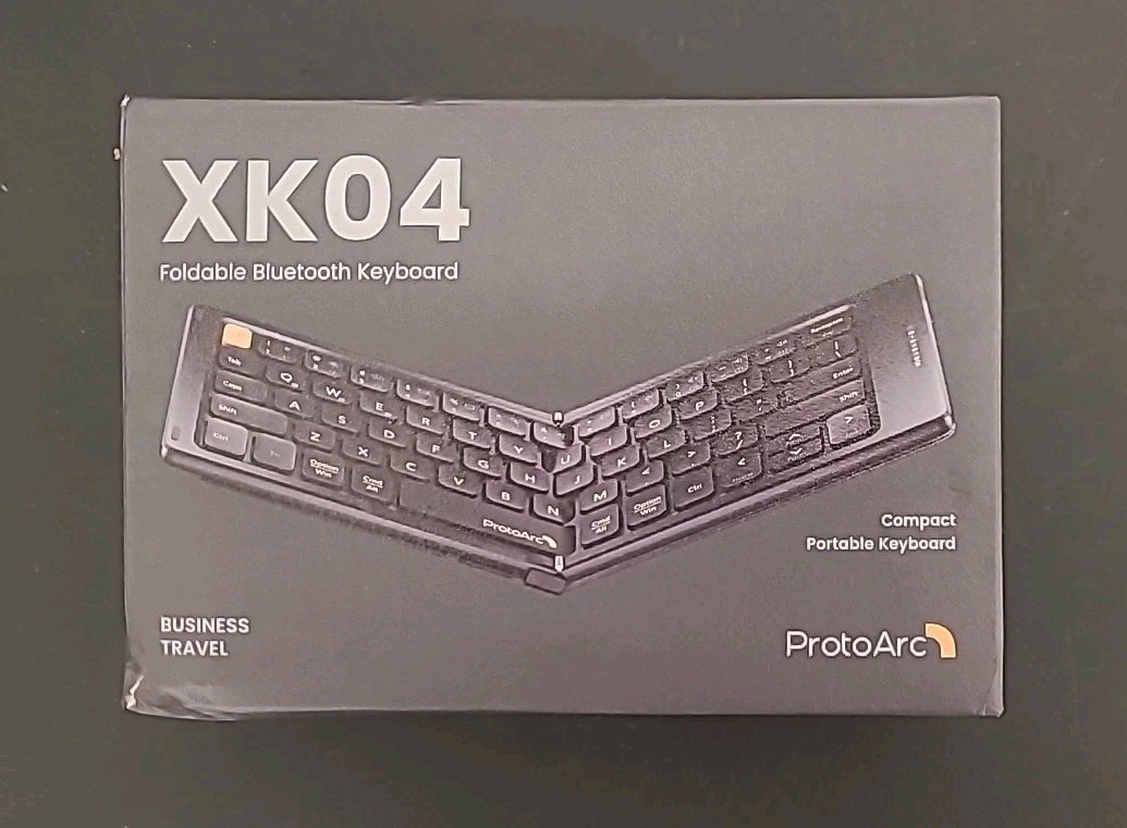 PROTOARC XK04: FOLDABLE BLUETOOTH KEYBOARD 