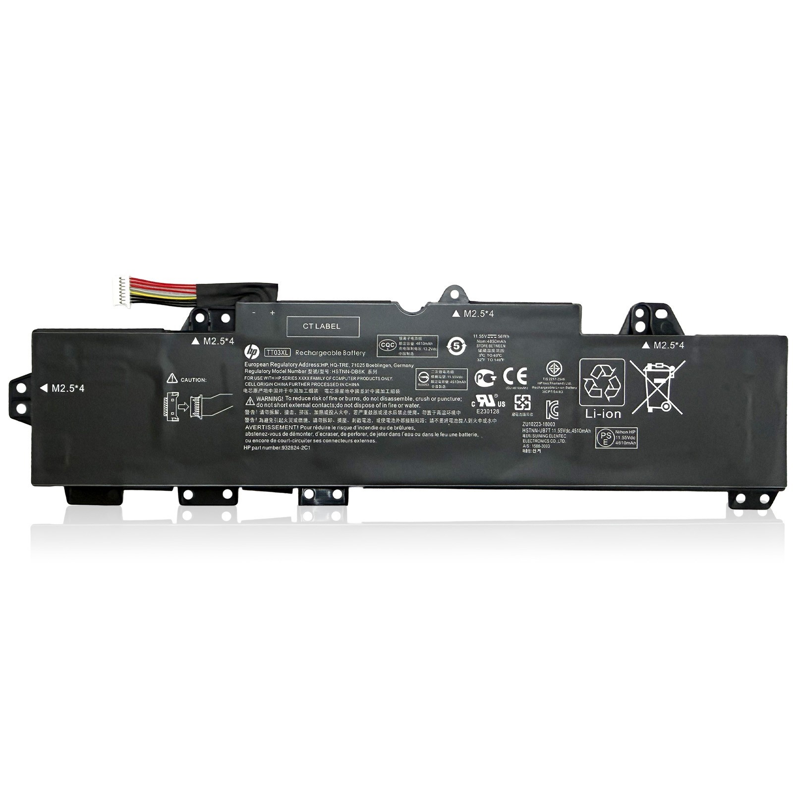 OEM Genuine TT03XL Battery For HP EliteBook 850 G5 850 G6 ZBook 15U G5 Series