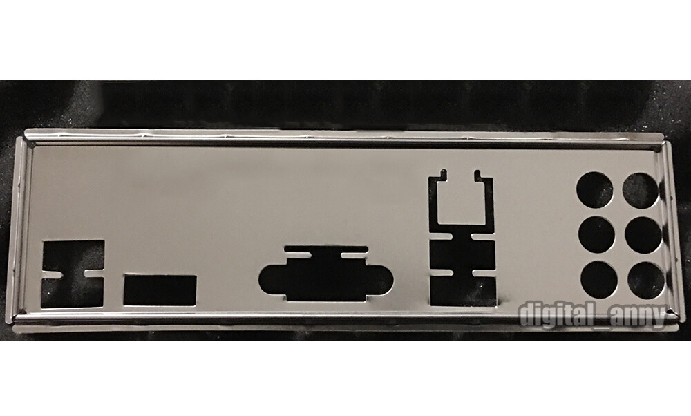 OEM I/O Shield For ASUS H81M-E/M51AD/DP_MB Motherboard Backplate