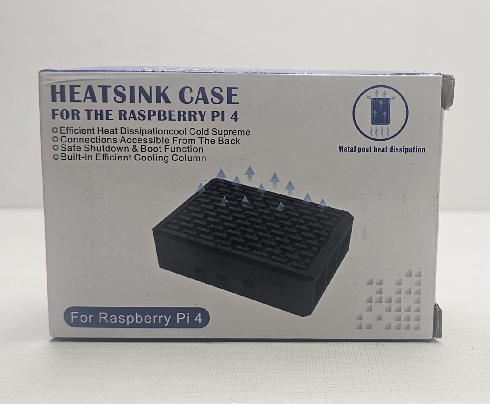IUNIKER HEATSINK CASE FOR RASPBERRY PI 4 # IU-RP-080-UK-T