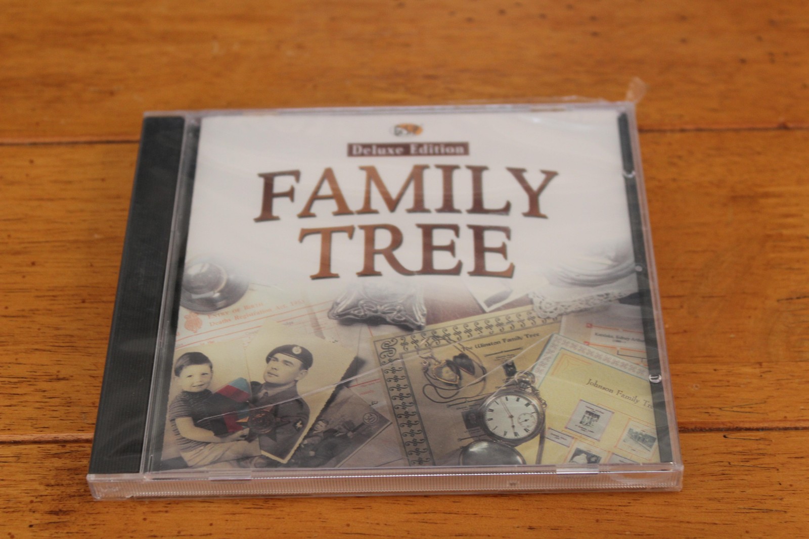 GSP Family Tree Deluxe Edition PC CD-ROM Genealogy Windows 95 98 ME Sealed