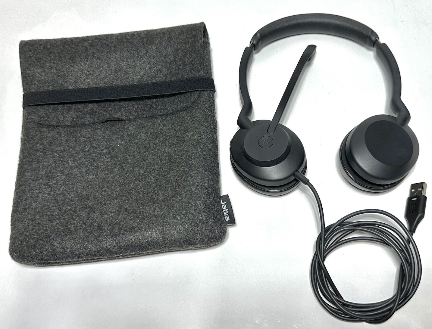 Jabra Connect 4h USB Wired Headset-Excellent- 