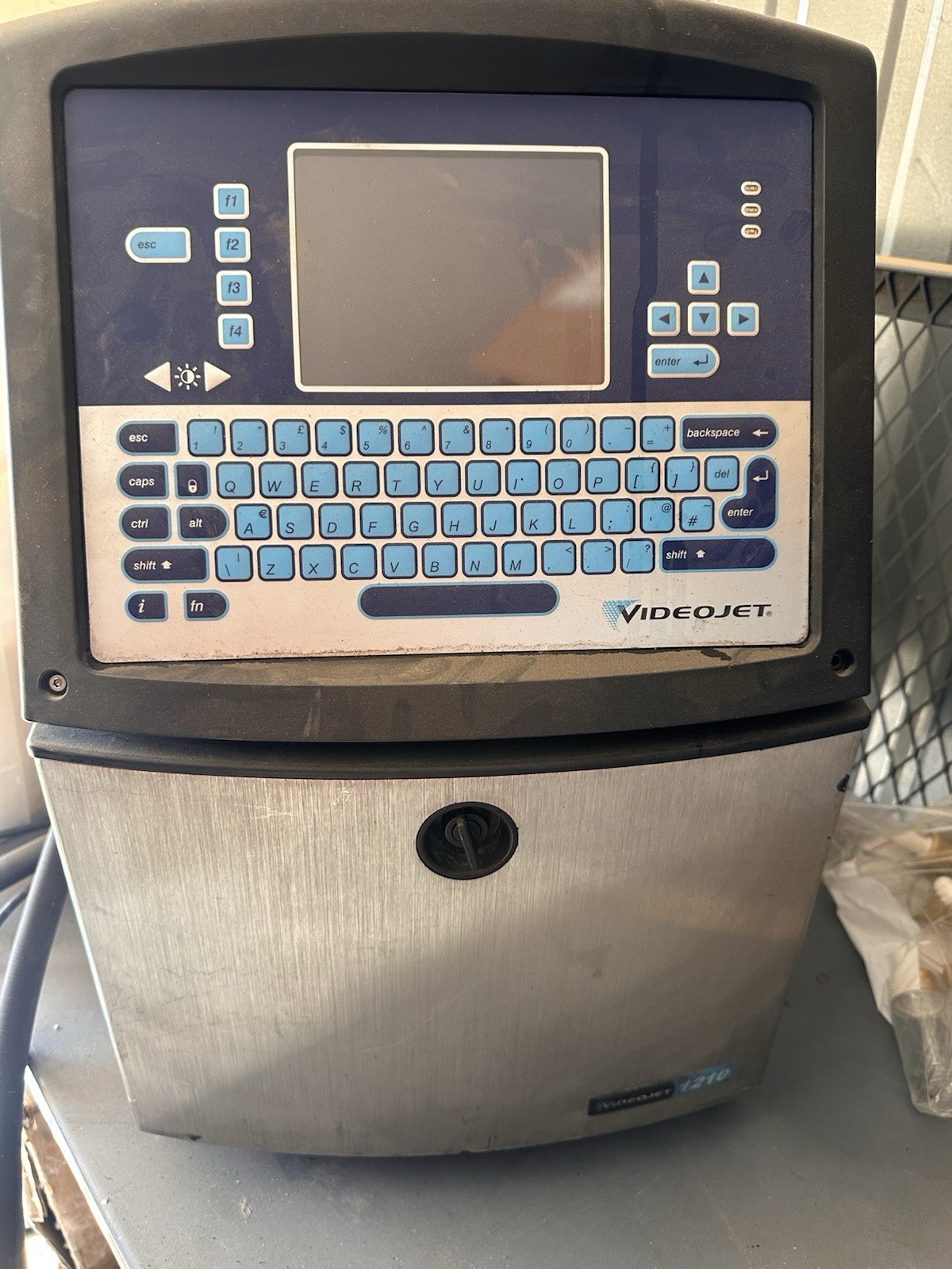 VideoJet 1220 Industrial Continuous Inkjet Printer Coding Machine 