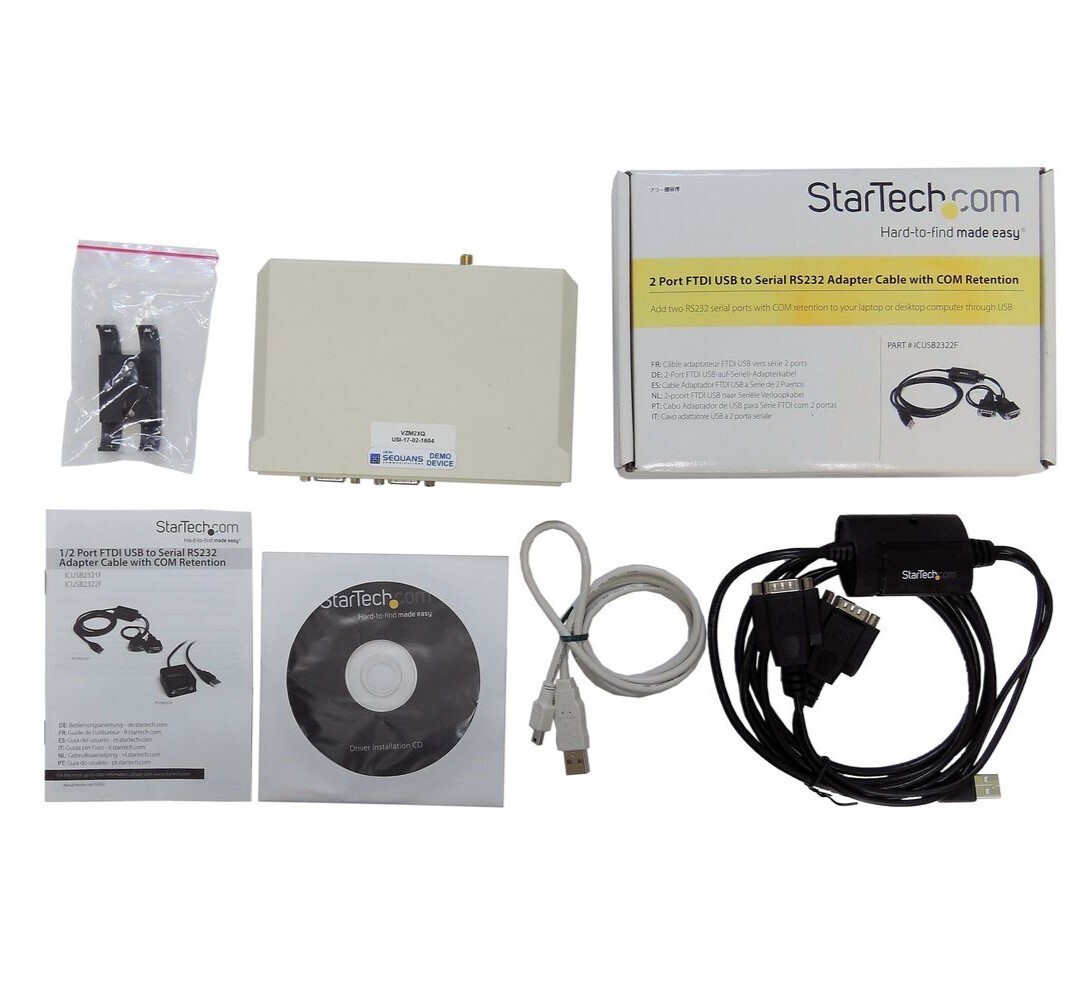 Sequans VZM2XQ LTE Cat M1 Demo Device Module w/ StarTech ICUSB2322F Tested Used