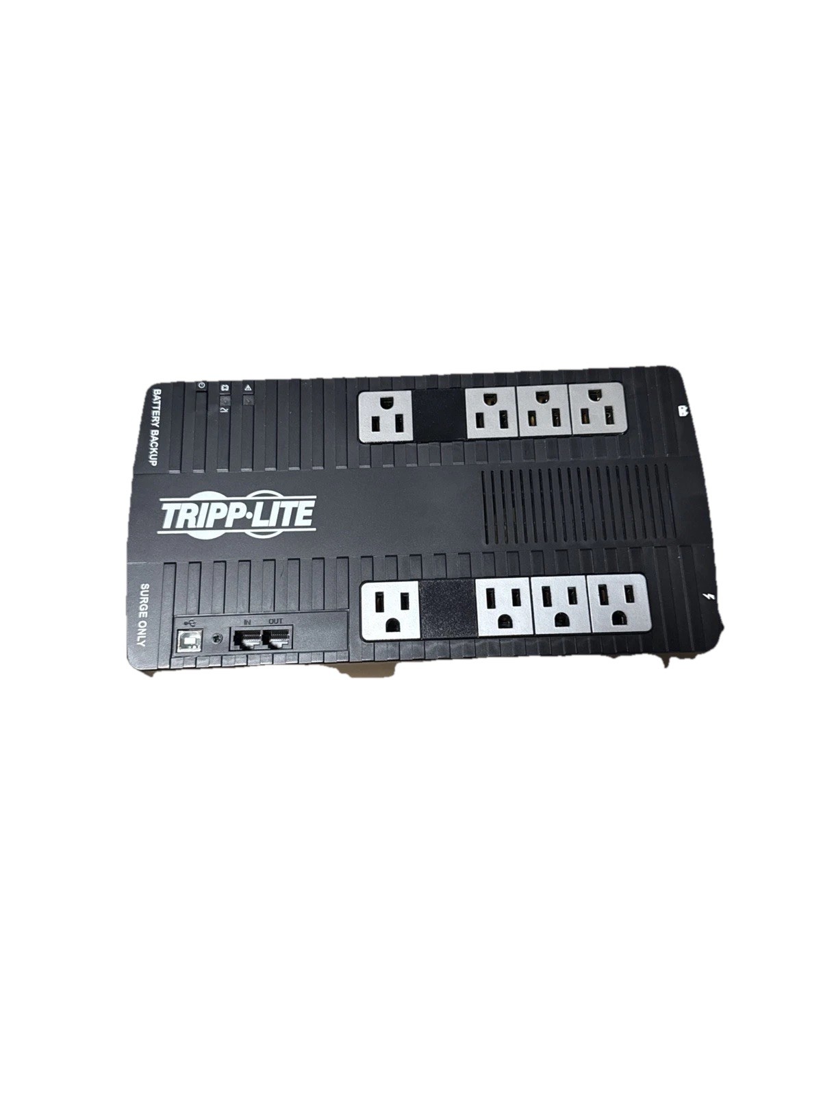 Tripp Lite AVR550U 8 OUT 550 VA 420 J AVR Ultra-Comp Line-Interact UPS USB New J