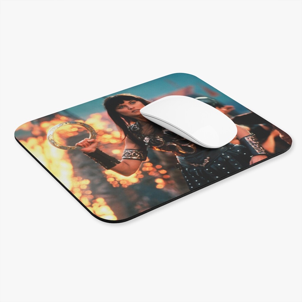 Xena Warrior Princess TV Show Portrait Design Mouse Pad (Rectangle)