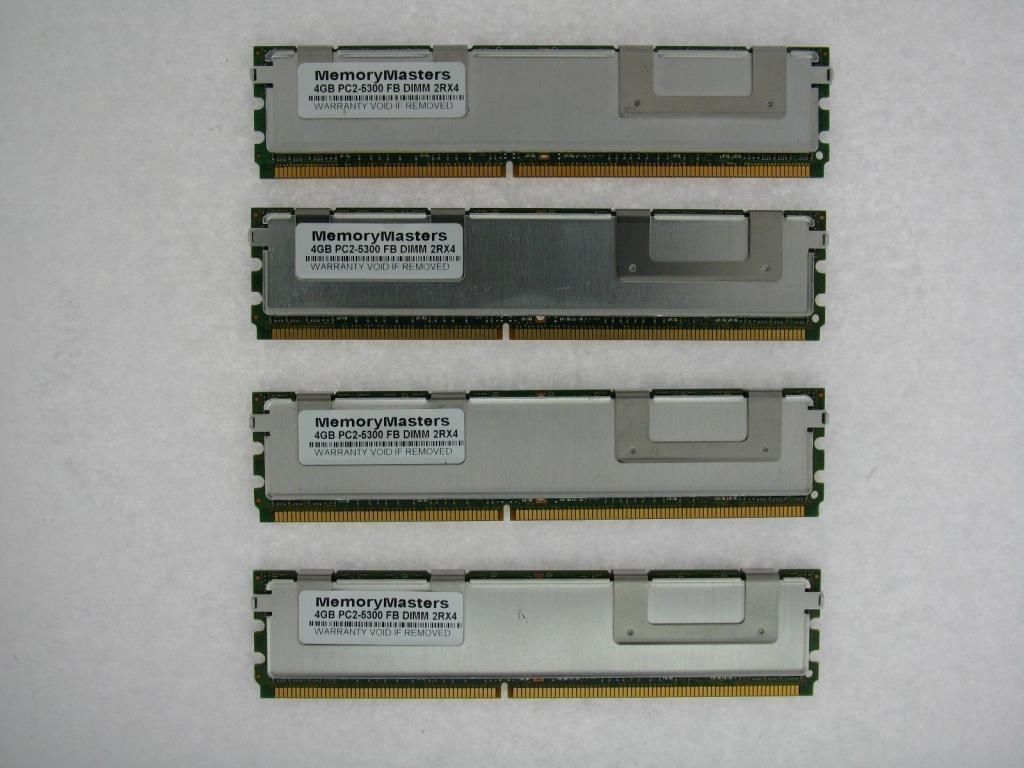 NOT FOR PC 16GB 4x4GB PC2-5300 ECC FBDIMM for HP Compaq ProLiant ML350 G5 TESTED
