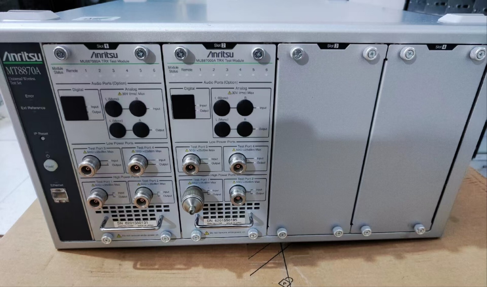 Used Good Anritsu MT8870A MU887000A By Express