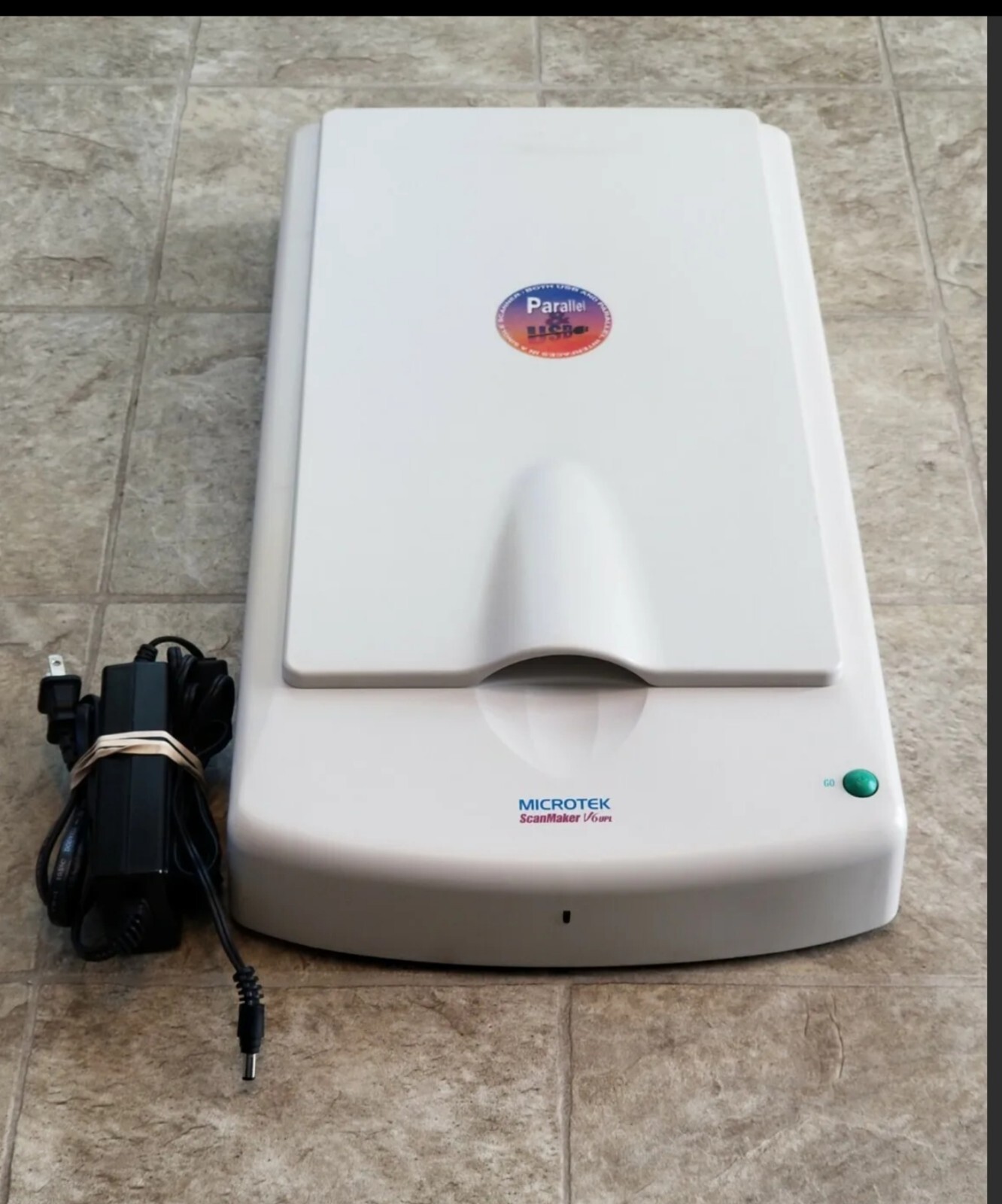 Microtek ScanMaker V6UPL Flatbed Scanner FULLY FUNCTIONAL CLEAN SEE PICTURE