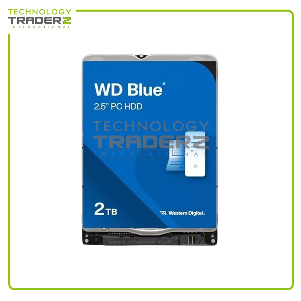 ** 0-Hours WD20SPZX Western Digital Blue 2TB 5.4K SATA 6Gb 128MB 2.5" HDD **