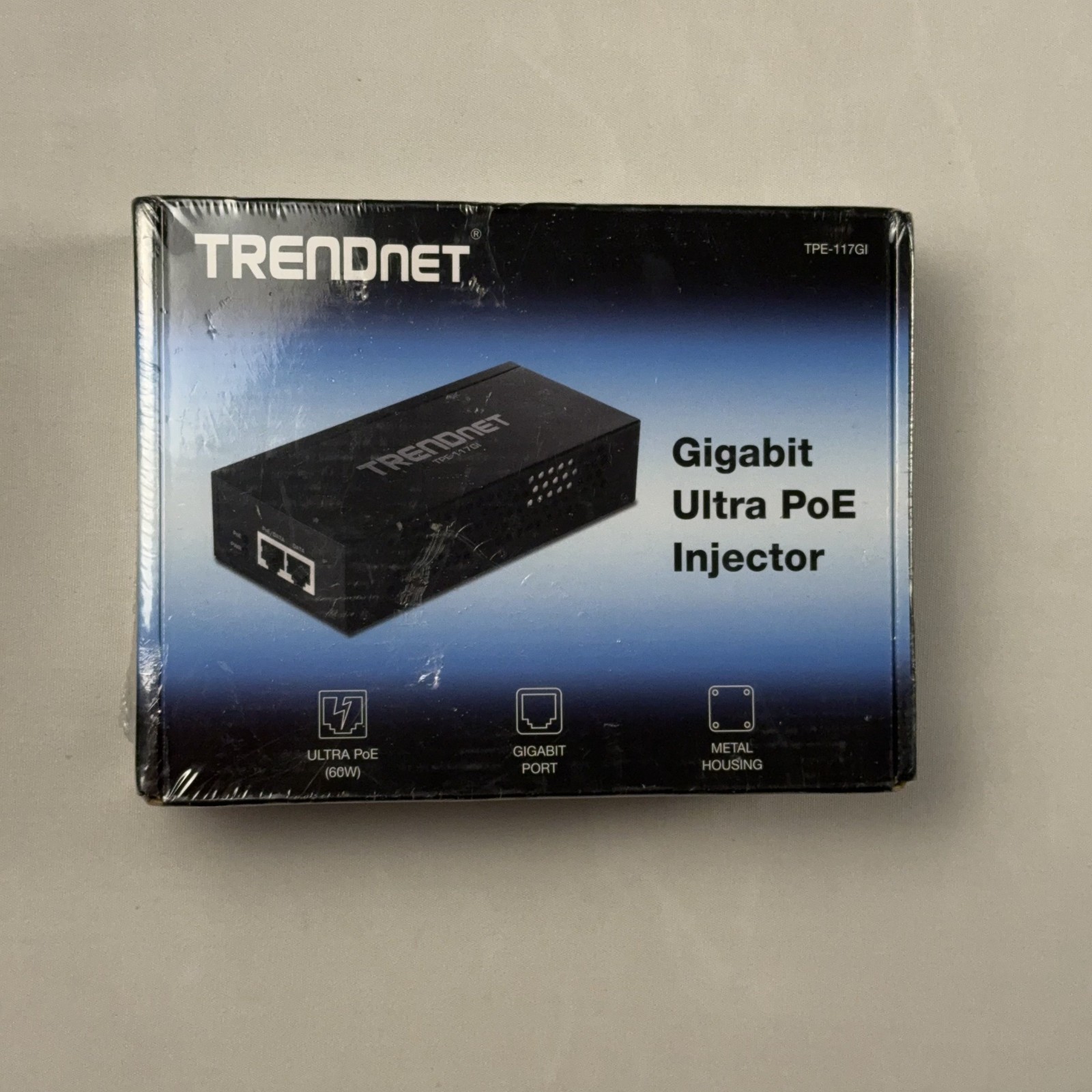 TRENDnet TPE-117GI Gigabit Ultra PoE+ Injector 60W **BRAND New SEALED**