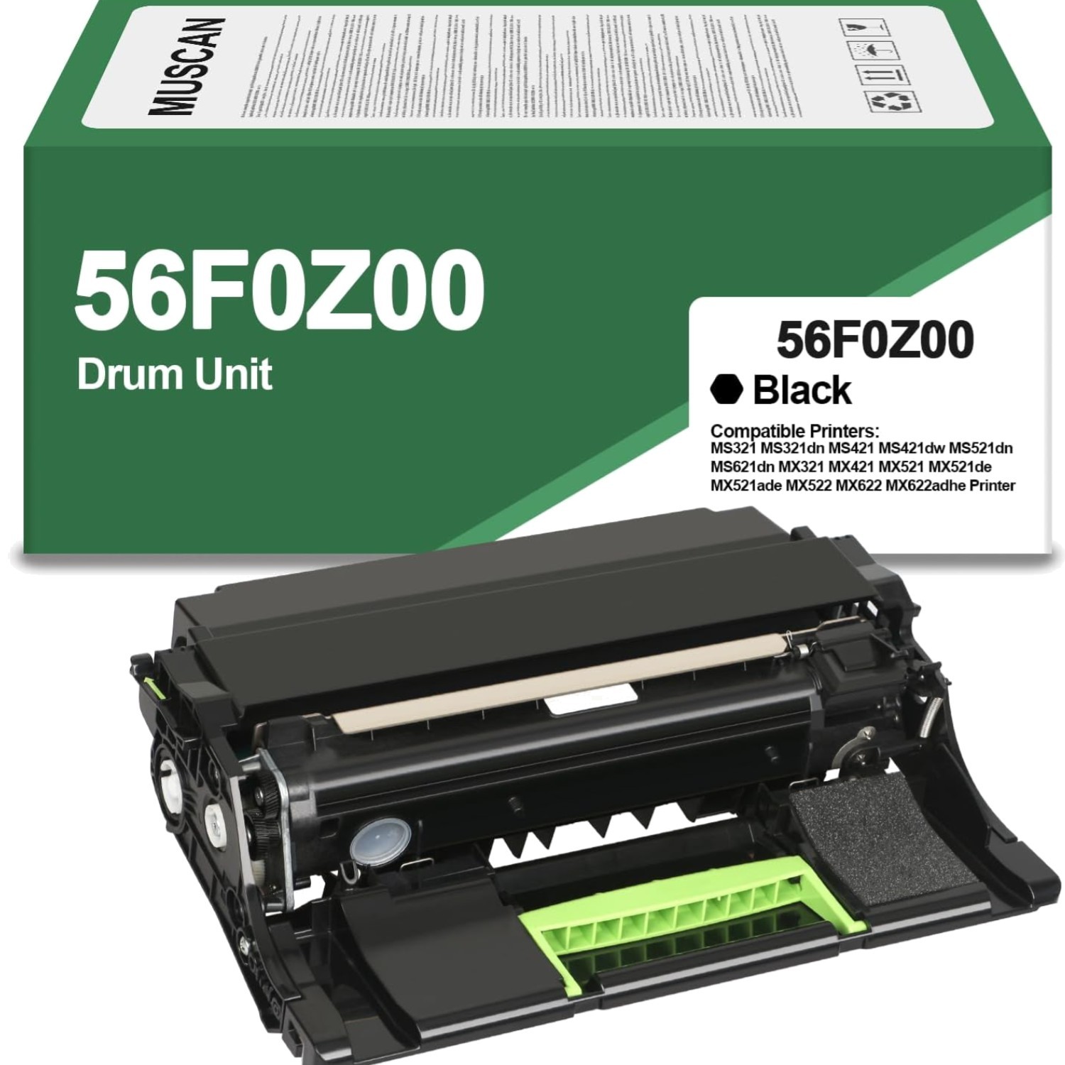 56F0Z00 56F0ZA0 Imaging Unit Replacement for 56F0Z00 56F0ZA0 Drum Unit for B2...
