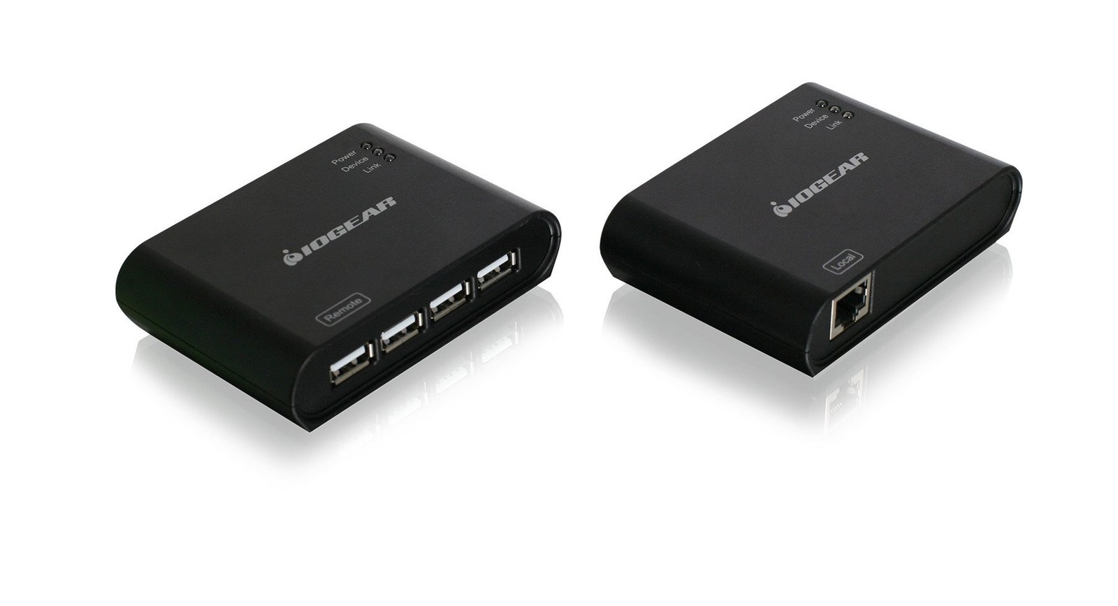 USB 2.0 4 Port USB Extender - Up To 165Ft - Cat5, Cat5e or Cat6 Ethernet - Hi...