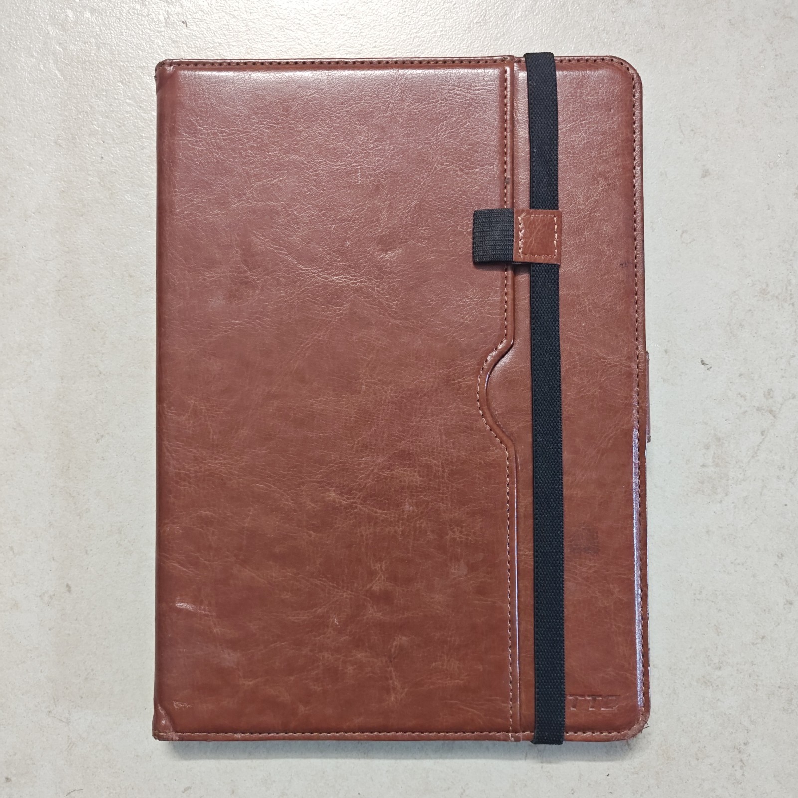 DTTO Leather Folio Case for Apple iPad 5th/6th Gen 9.7" - Brown #4243