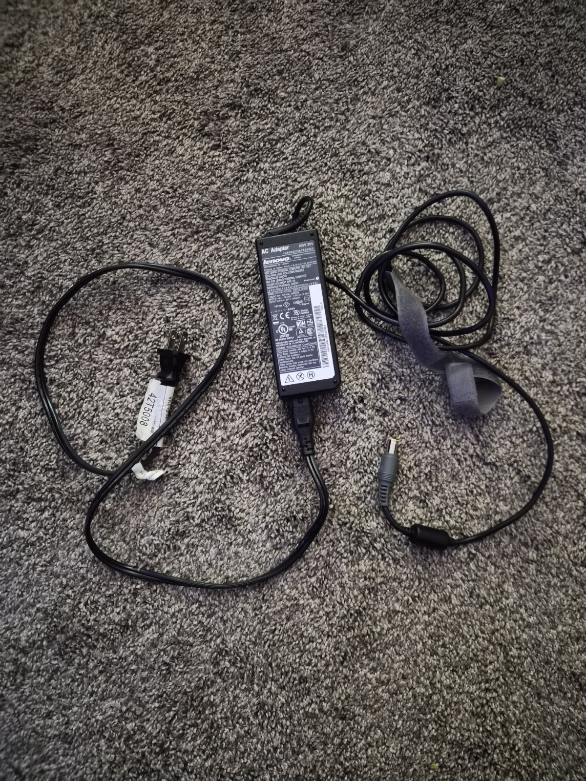Lenovo AC Adapter Charger Power Cord