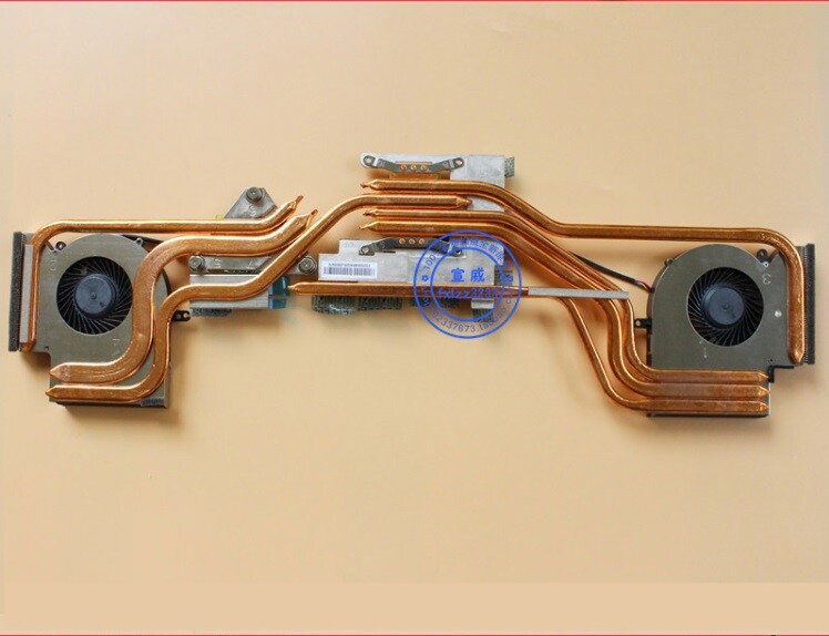 Laptop CPU/GPU Cooling Radiator Heatsink&Fan For MSI GL73 9SC MS-17C8 GTX1650