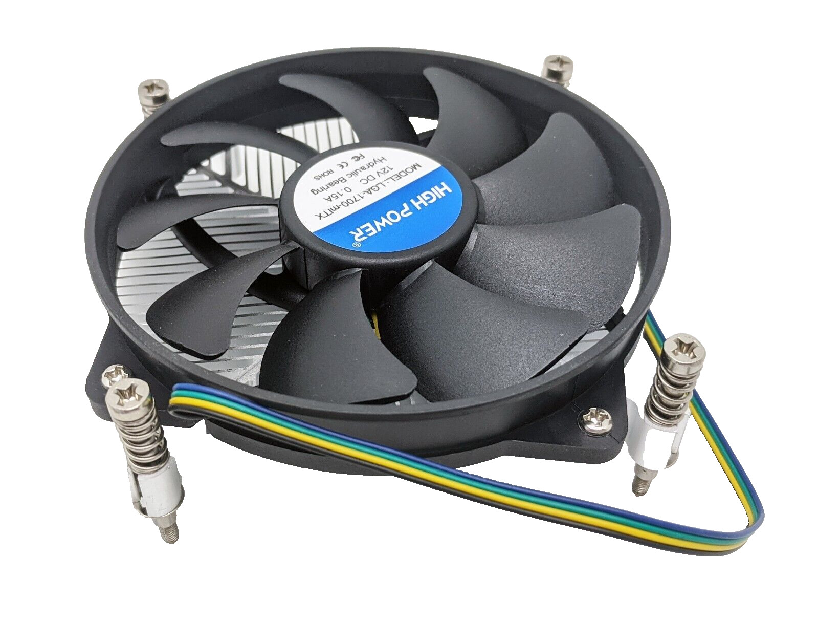 New HIGH POWER® Low Profile 1U 28mm-Tall Intel Socket LGA 1851 Active CPU Cooler