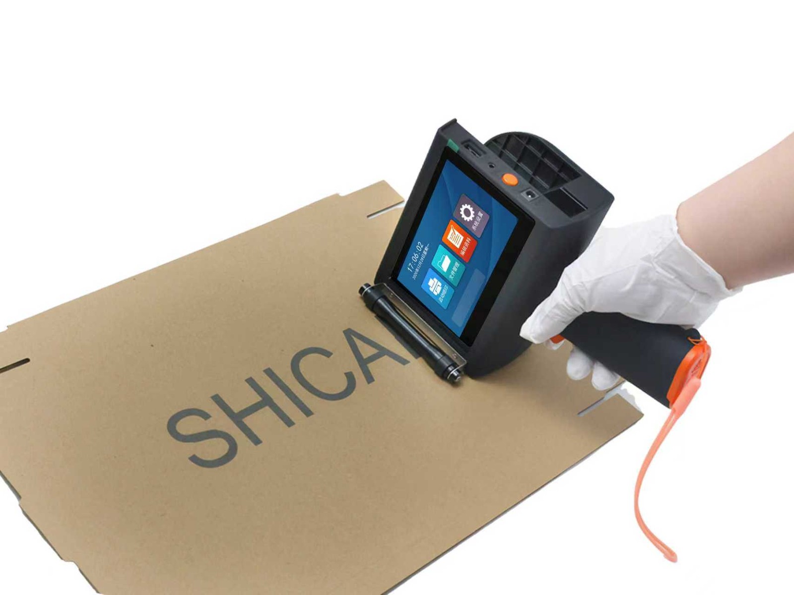 50mm expiration date batch barcode multilingual handheld inkjet printer