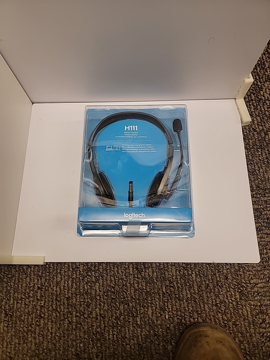 Logitech H111 Black On the Ear Stereo Headset
