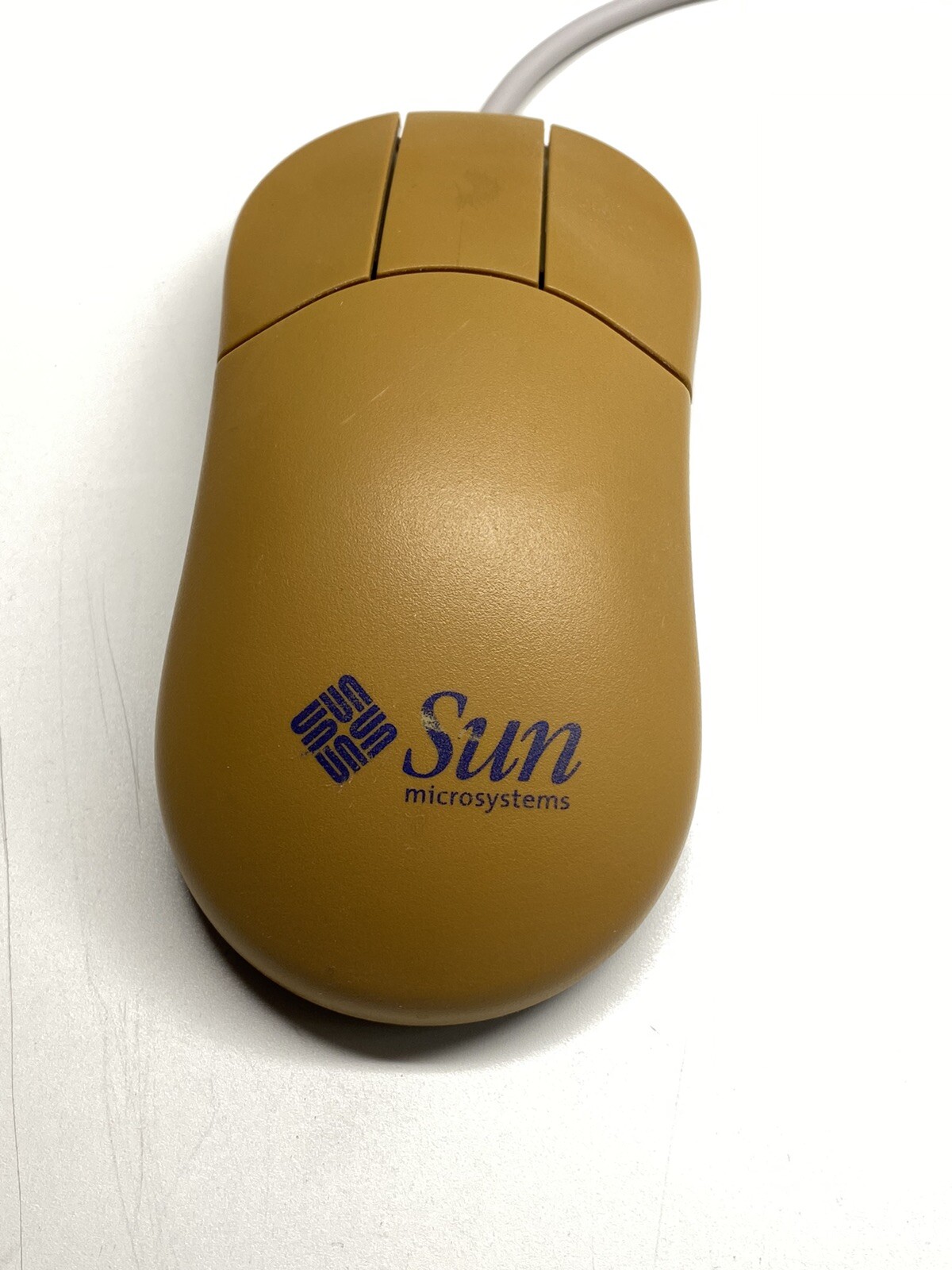 SUN Oracle 370-3632 Type-6 USB CROSSBOW 3-BUTTON USB MOUSE (YELLOW)