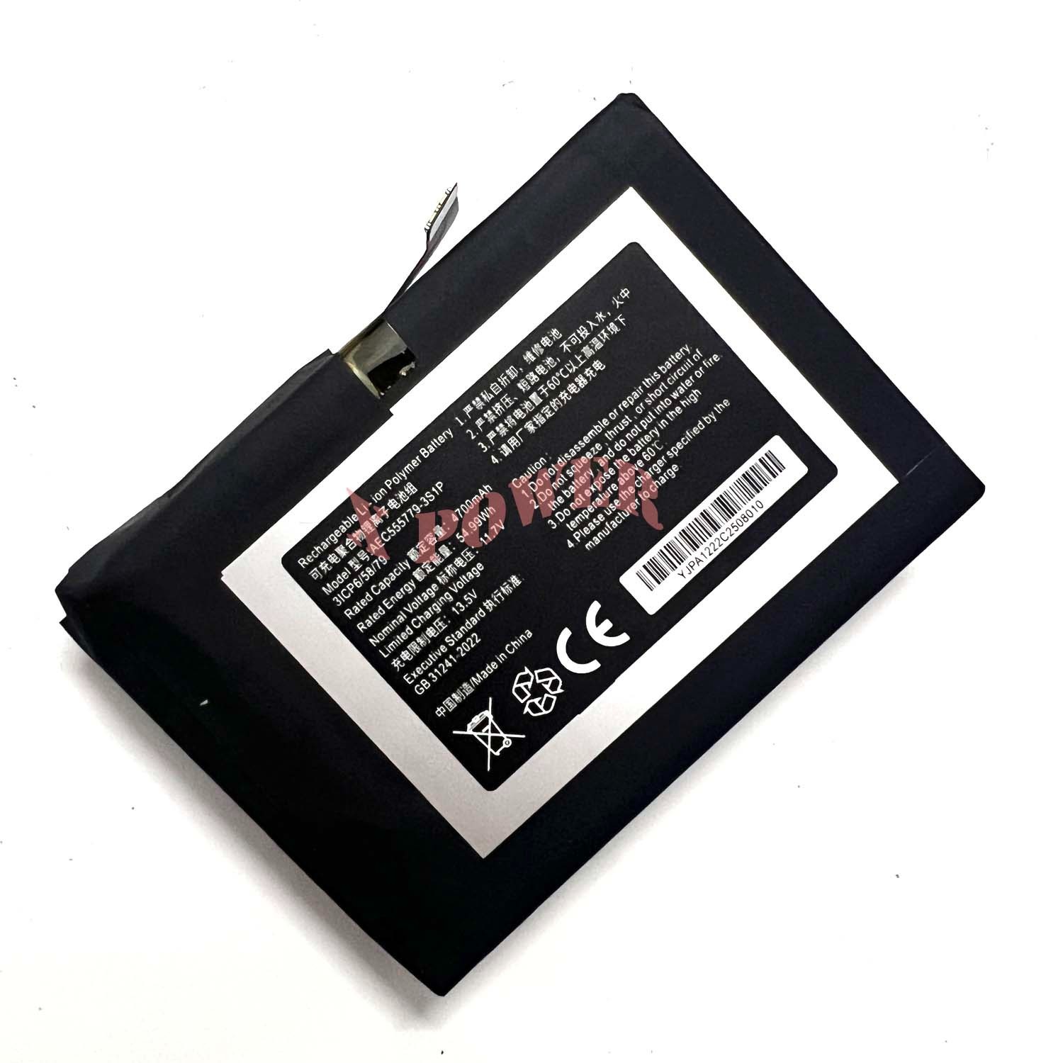 AEC555779-3S1P 4700mAh Expand Capacity Battery For GPD WIN 3 4 2023 565774-3S
