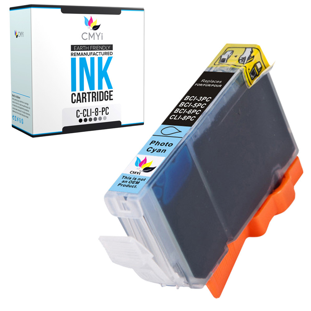 1PK CLI-8 Photo Cyan Ink Cartridge for Canon PIXMA MP830 MP950 MP960 MP970 MX850