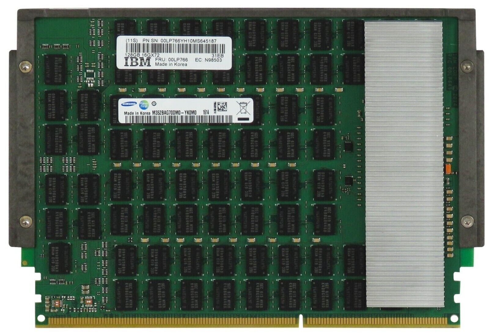 IBM 00LP766 128GB DDR3 16Gx72 CDIMM RAM Memory M352BAG70DM0-YK0M0