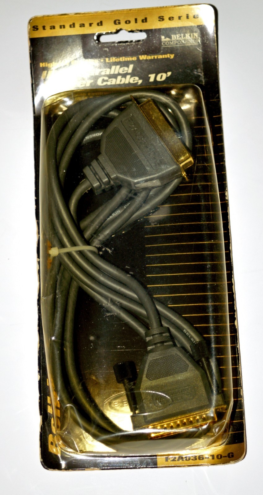 BELKIN Gold Plated Copper IBM Parallel Printer Cable 6' DB25 Male 36 NEW