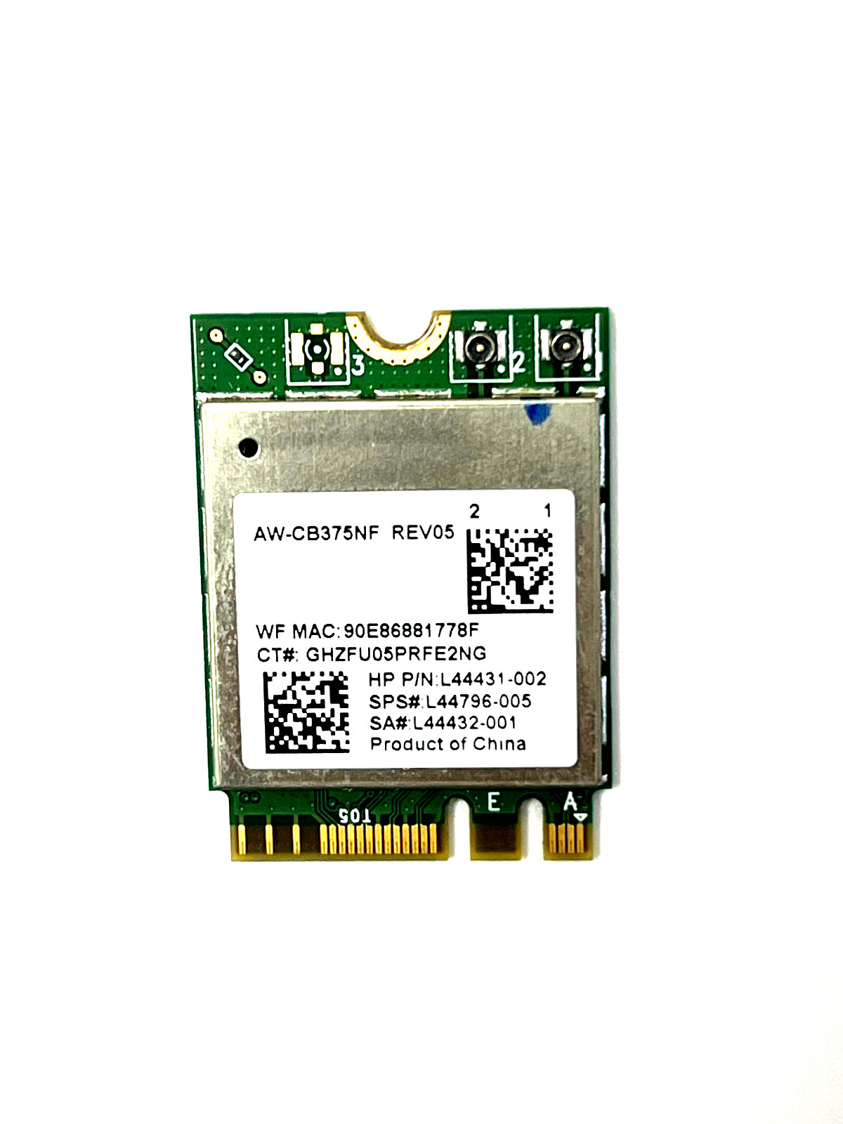 MODEL : SPS-L44796-005 WIFI WIRELESS CARD for HP 15 - USED