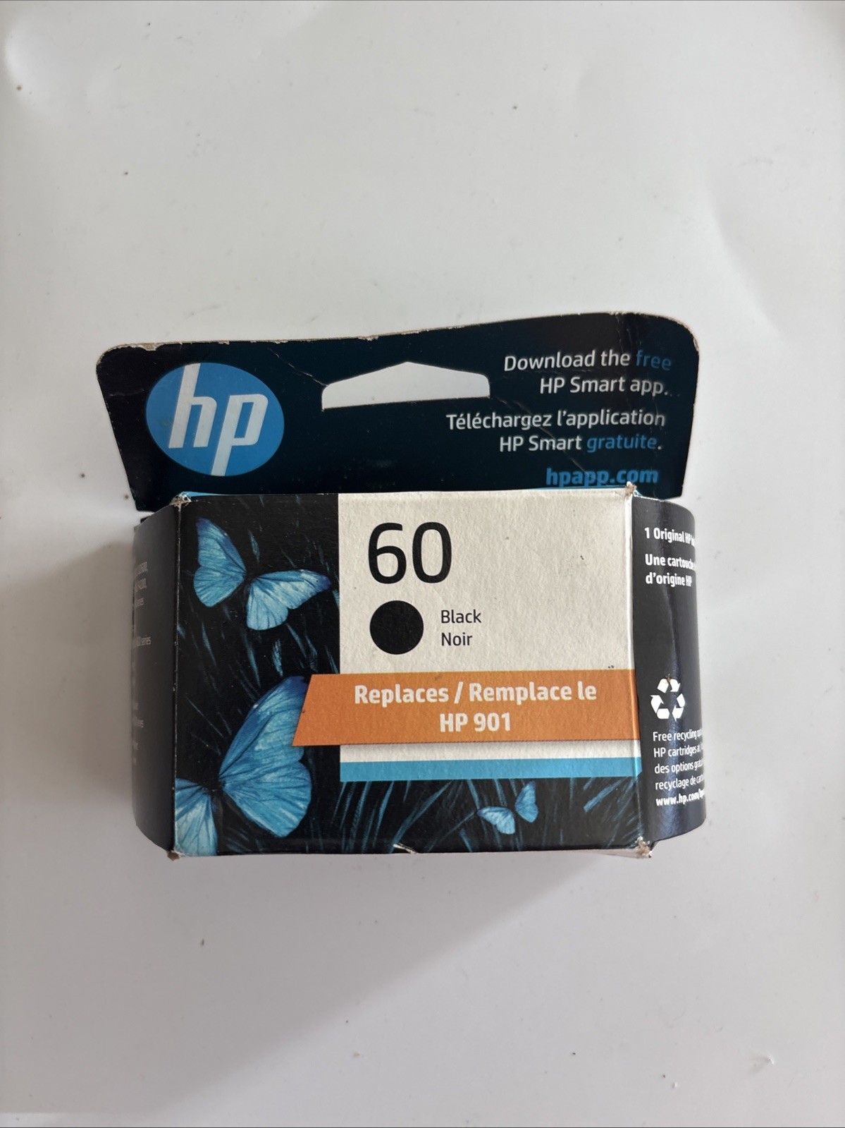 HP CC640WN140 60 Ink Cartridge Exp 2025