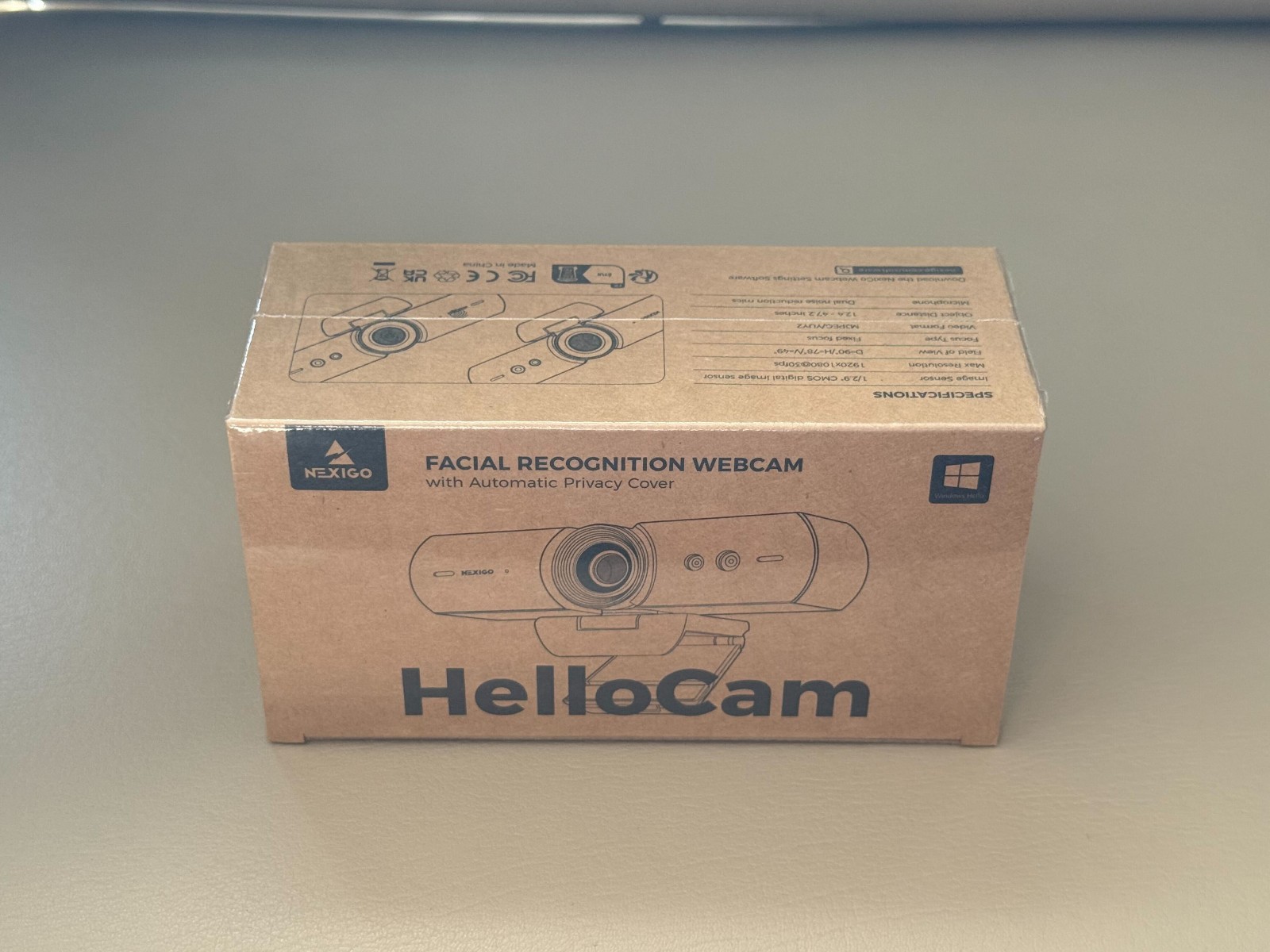 NexiGo HelloCam - Facial Recognition Webcam ~ BRAND NEW