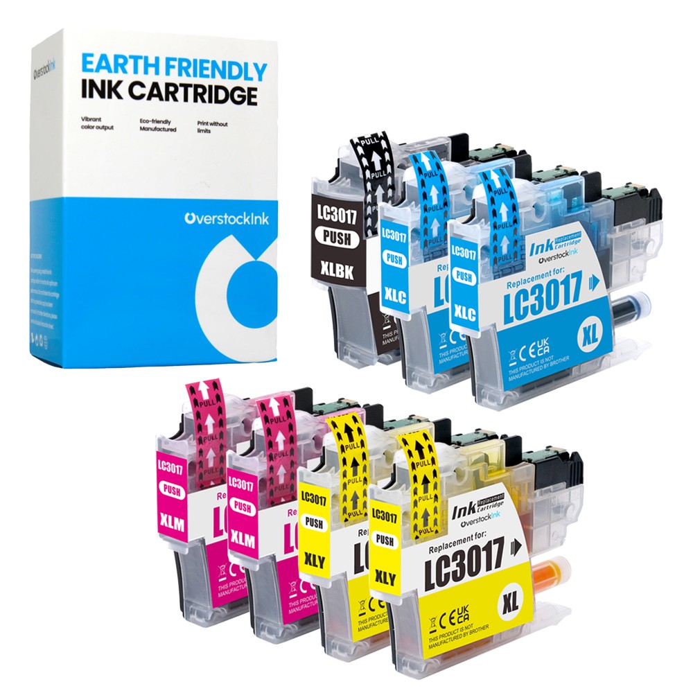 7-Pack OSI Compatible LC3017 Ink Cartridges fits Brother MFC-J5330DW J5730DW