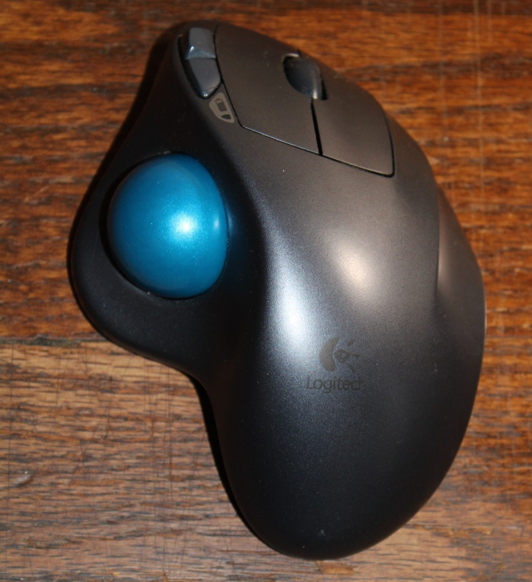 Logitech M570 Wireless Trackball with Unifying Receiver - Fully Tested