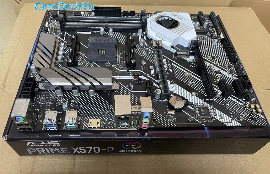 New ASUS PRIME X570-P Dual M.2 PCIe 4.0 AMD AM4 ATX Motherboard/*
