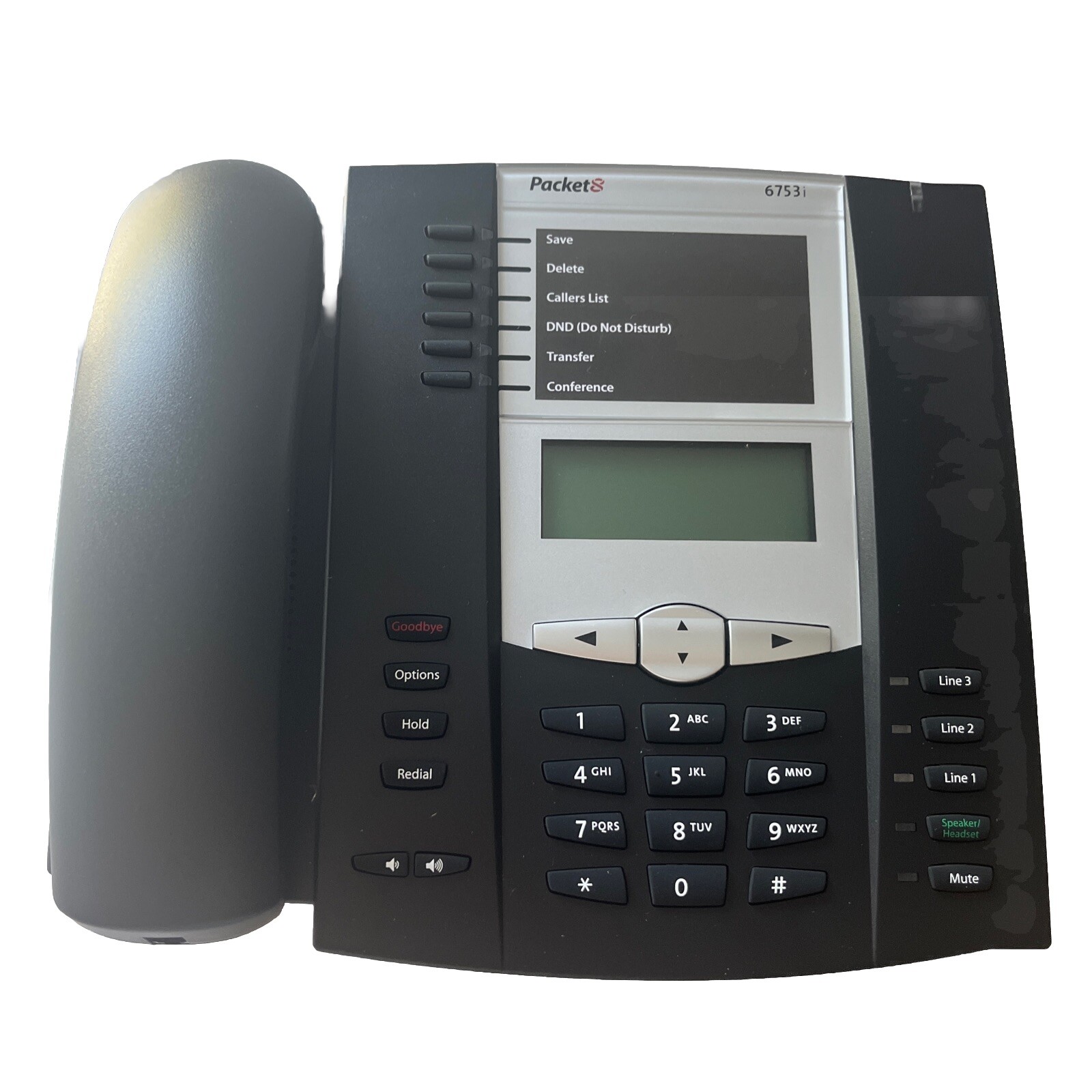 PACKET8 VIRTUAL OFFICE BUSINESS PHONE SYSTEM 6753i IP PHONE