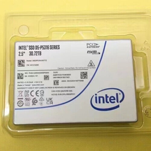 INTEL SSD D5-P5316 30.72TB U,2 NVME