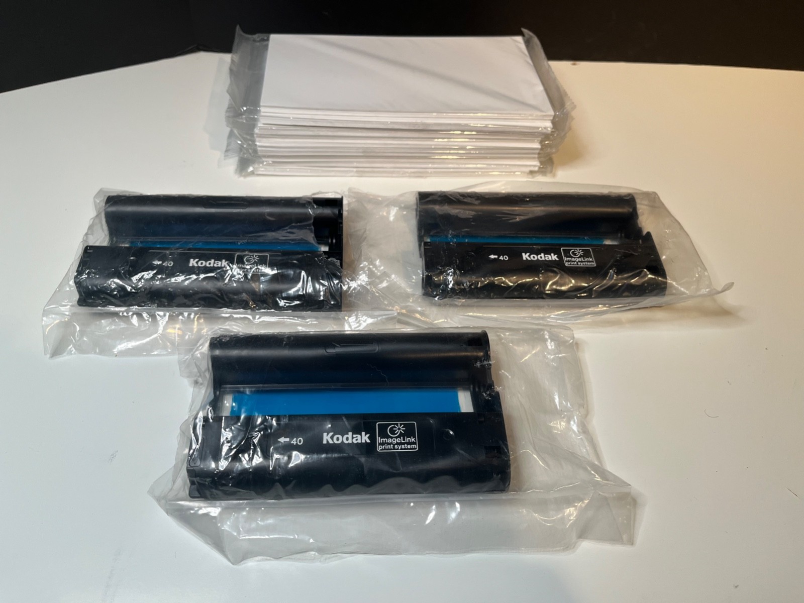 Kodak ImageLink 40 Print System *2 Toner Ink Cartridges And More Than 180 Sheets