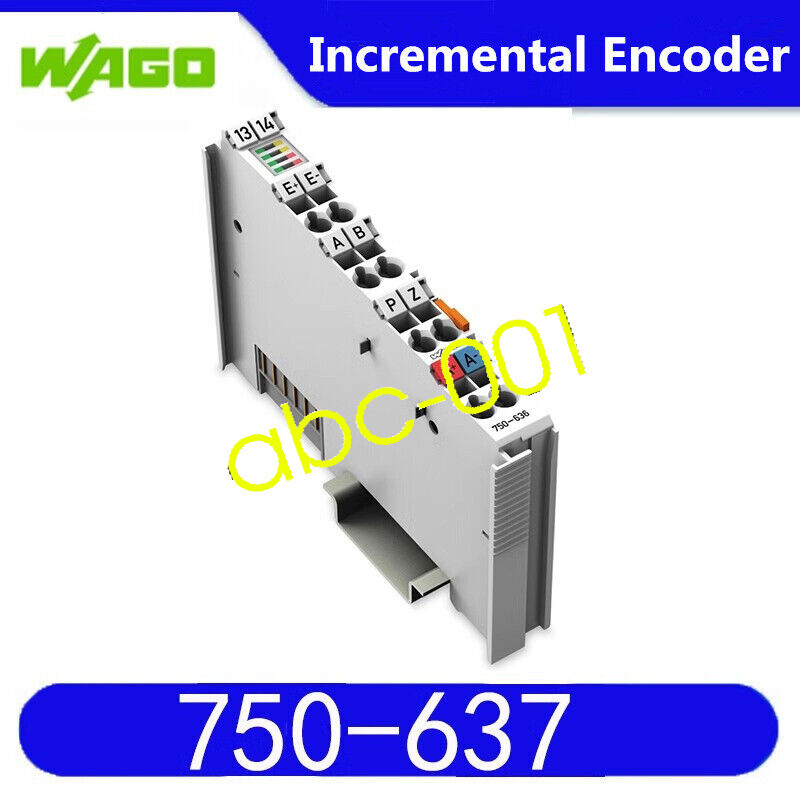 1pcs WAGO I/O-SYSTEM Module 750-637 Incremental Encoder Interface RS-422 32-bit