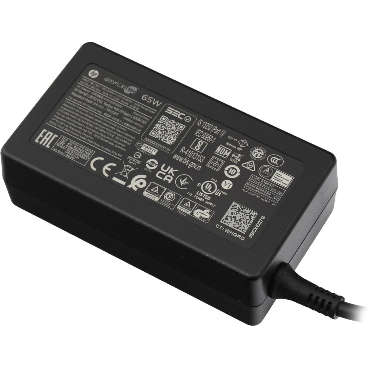 ORIGINAL POWER SUPPLY FOR HP NOTEBOOK 2000 2B89WM 2C10NR 2C20DX 2C40CA 2D09CA