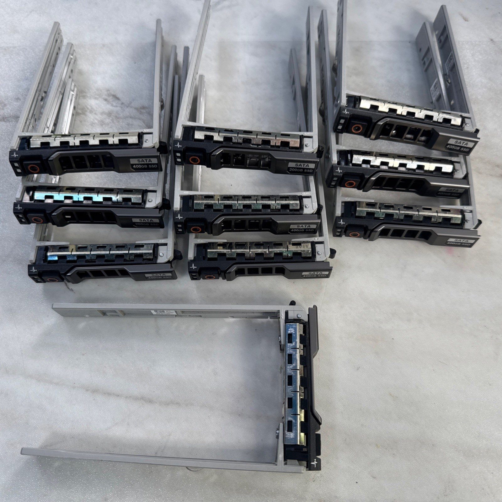 10pcs Dell NTPP3  0NTPP3 2.5" Caddy Tray For Dell R730 R730XD T630.