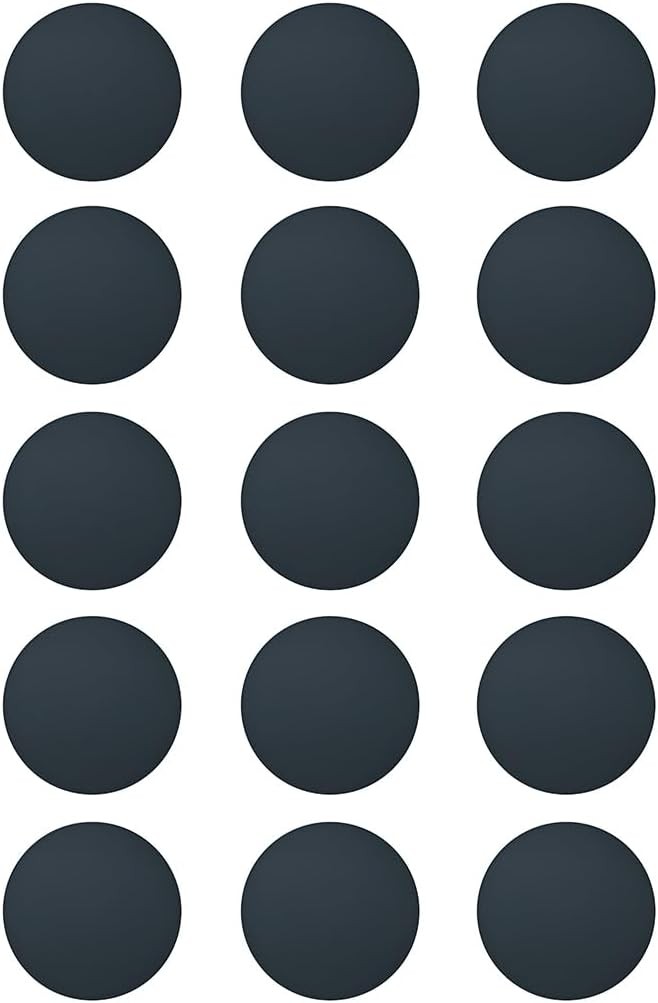 15Pcs Anti Slip Self Adhesive Rubber Feet Pad, Replacement Bottom Feet for Mac..