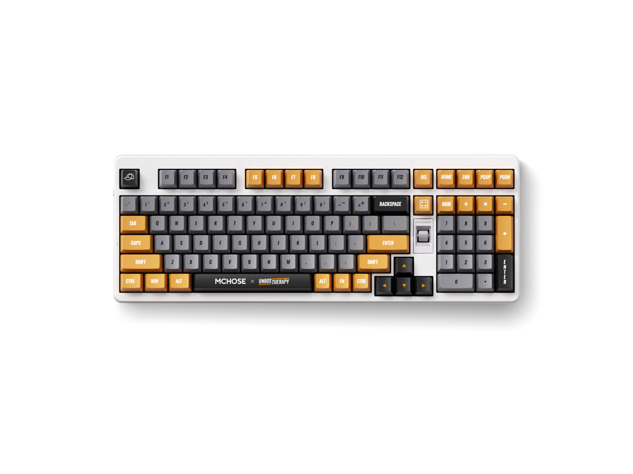 MCHOSE x Unbox Therapy UT98 98% Tri-Mode Wireless Gasket Mount Mechanical Keyboa